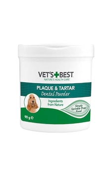 Vets Best Plak Ve Tartar Temizleyen Köpek Ağız Bakım Tozu 90 Gr Vets Best Plak Ve Tartar Temizleyen Köpek Ağız Bakım Tozu 90 Gr