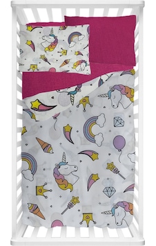 S-mall Bebek Nevresim Takımı - Unicorn