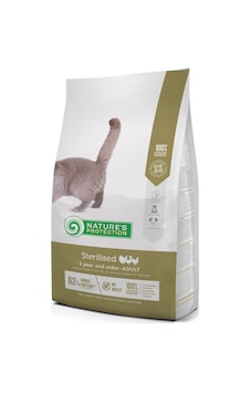 Nature's Protection Düşük Tahıllı Kısırlaştırılmış Kümes Hayvanlı Yetişkin Kedi Maması 2 KG