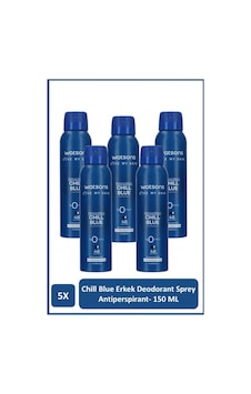 Watsons Chill Blue Deodorant Sprey Erkek Pudralı 5 150 Ml Watsons Chill Blue Deodorant Sprey Erkek Pudralı 5 150 Ml