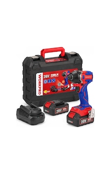 Workpro Wp390108 20volt 4.0ah. Li-ion 230nm Çift Akü Kömürsüz Profesyonel Şarjlı Darbeli Tornavida Workpro Wp390108 20volt 4.0ah. Li-ion 230nm Çift Akü Kömürsüz Profesyonel Şarjlı Darbeli Tornavida