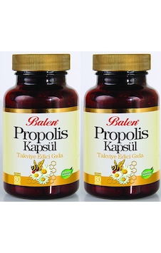 2 Adet Balen Propolis 400 MG 80 Kapsül 2 Adet Balen Propolis 400 MG 80 Kapsül