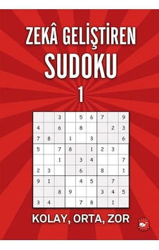 Zeka Geliştiren Sudoku-1- Beyaz Balina Yayınları Zeka Geliştiren Sudoku-1- Beyaz Balina Yayınları