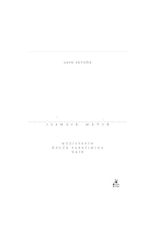 İsimsiz Metin - Akın Sevgör - Mylos Kitap