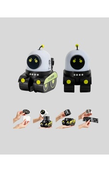Bluetooth Hoparlörlü Robot Tasarımlı Yıldızlı Gökyüzü Projektör Bluetooth Hoparlörlü Robot Tasarımlı Yıldızlı Gökyüzü Projektör