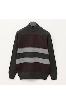 Dio Rise Erkek Şardonsuz Uzun Kol İnce Bisiklet Yaka Sweatshirt - 180981 - Antrasit Antrasit