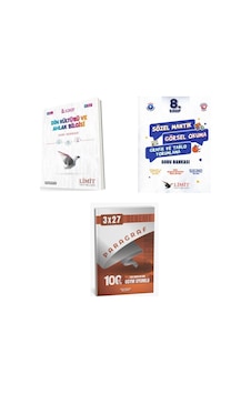 2027 Limit 8. Sınıf Ve Din Kültürü Ahlak Bilgisi + Mantık Sözel Görsel Okuma Grafik Tablo Yorumlama Soru 3'lü Set 2027 Limit 8. Sınıf Ve Din Kültürü Ahlak Bilgisi + Mantık Sözel Görsel Okuma Grafik Tablo Yorumlama Soru 3'lü Set