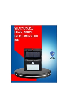 Solar Enerjiyle Çalışan Ip65 Su Geçirmez 20 Led Duvar Lambası Mercan-çok Renkli Solar Enerjiyle Çalışan Ip65 Su Geçirmez 20 Led Duvar Lambası Mercan-çok Renkli