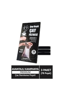 78 Poşet Çay Demleme Poşeti Çay Filtresi - 73294870