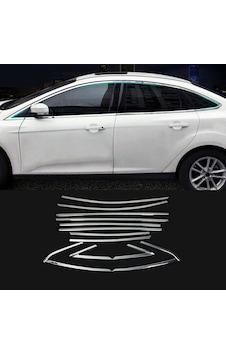 Ford Focus Sd 2011 2018 Cam Çıtası Krom