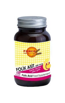 Force Nutrition Folic Acid 120 Tablet Force Nutrition Folic Acid 120 Tablet