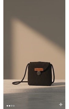 Loom Collection Kadın Çapraz Çanta SİYAH-SİYAH
