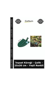 Özel Üretim Bahçe Toprak Kazma Harç Karma Şantiye İnşaat Küreği - Çelik - 25x30 Cm - Yeşil Renkli Özel Üretim Bahçe Toprak Kazma Harç Karma Şantiye İnşaat Küreği - Çelik - 25x30 Cm - Yeşil Renkli