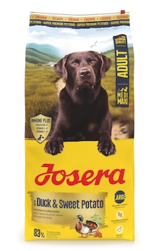 Josera Ördekli Tatlı Patatesli Tahılsız Yetişkin Köpek Maması 12500 G Josera Ördekli Tatlı Patatesli Tahılsız Yetişkin Köpek Maması 12500 G