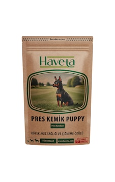 Haveta Pres Kemik Puppy Naturel 40 Adet Haveta Pres Kemik Puppy Naturel 40 Adet