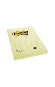 Post-İt 102x152 662 Kareli Sarı Yapışkan Not Kağıdı Post-İt 102x152 662 Kareli Sarı Yapışkan Not Kağıdı