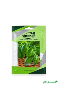 Agrokar Yeşil Reyhan Tohumu 1 G