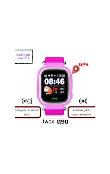 Twox Q90 GPS + LBS Akıllı Takip Çocuk Saati (İthalatçı Garantili)