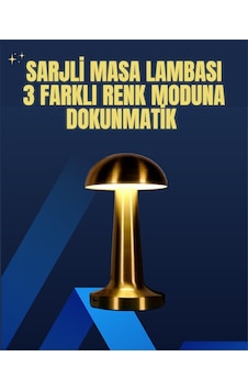 Modern Tasarım Şarjlı Masa Lambası 1800 Mah Batarya Çokrenkli Modern Tasarım Şarjlı Masa Lambası 1800 Mah Batarya Çokrenkli