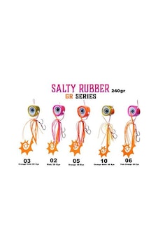 Fujin Salty Rubber 240gr GR Serisi Tai Rubber Set Fujin Salty Rubber 240gr GR Serisi Tai Rubber Set