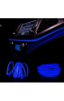 Araç İçi Torpido Şerit Led Mavi Renkli ip Neon 2 Metre Araç İçi Torpido Şerit Led Mavi Renkli ip Neon 2 Metre