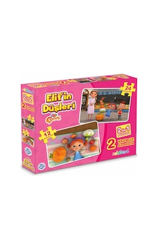 Adeland Trt Çocuk Elif'In Düşleri 2 In 1 Puzzle