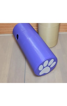 Vaveni 3d Baskı Köpek Ödül Mama Dağıtıcı Yuvarlanan Silindir Zeka Oyuncağı Pati Desenli - Mor Arz Vaveni 3d Baskı Köpek Ödül Mama Dağıtıcı Yuvarlanan Silindir Zeka Oyuncağı Pati Desenli - Mor Arz