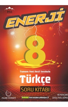Palme 8. Sınıf Enerji Türkçe Soru Kitabı Palme 8. Sınıf Enerji Türkçe Soru Kitabı