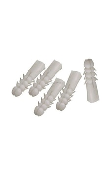7 Mm 8 Mm, 10 Mm Beyaz Plastik Dübel 1.000li 7 Mm 8 Mm, 10 Mm Beyaz Plastik Dübel 1.000li
