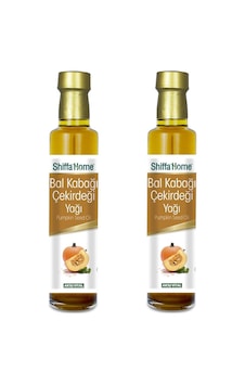 Shiffa Home Bal Kabağı Çekirdeği Yağı 2 x 250 ML Shiffa Home Bal Kabağı Çekirdeği Yağı 2 x 250 ML