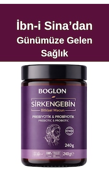 Sirkengebin Bitkisel Macun 240g Prebiyotik & Probiyotik İçerikli Premium Seri
