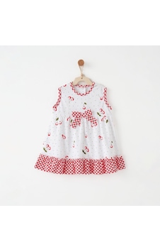 Andywawa Kız Bebek Elbise Dress Cherry Chatty Anw-ac26688 Ekru Andywawa Kız Bebek Elbise Dress Cherry Chatty Anw-ac26688 Ekru