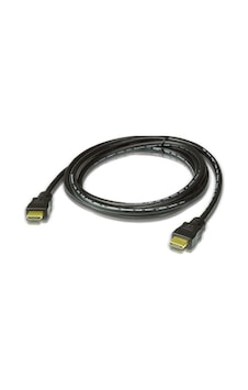 Aten 2L-7D02H-1 2M Hdmı Kablo 1.4 M/M 30Awg Gold Black Aten 2L-7D02H-1 2M Hdmı Kablo 1.4 M/M 30Awg Gold Black