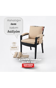 4 Parçalı Sırtlıklı Sandalye Minderi 46 X 46 Cm Kol Pedli Su Ve Leke İtici Bağcıklı Bahçe Balkon Minderi Seti Bej 4 Parçalı Sırtlıklı Sandalye Minderi 46 X 46 Cm Kol Pedli Su Ve Leke İtici Bağcıklı Bahçe Balkon Minderi Seti Bej