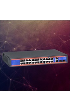 Ztech Zr-p2421fn 24+2+2 Poe Switch 350w +2 10/100/1000 Ztech Zr-p2421fn 24+2+2 Poe Switch 350w +2 10/100/1000