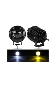 Offroad Sis Lambası 40w Beyaz-amber Çakarlı 12-30v / Lass297