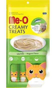 Me-o Creamy Treats Mavi Yüzgeçli Orkinos Balıklı Ek Besin Ve Kedi Ödülü 4x15gr Me-o Creamy Treats Mavi Yüzgeçli Orkinos Balıklı Ek Besin Ve Kedi Ödülü 4x15gr