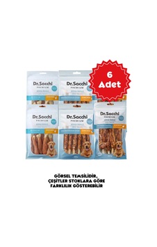 Dr.sacchi Premium Tavuklu Karışık Tahılsız Köpek Ödülü X 6 Adet Dr.sacchi Premium Tavuklu Karışık Tahılsız Köpek Ödülü X 6 Adet