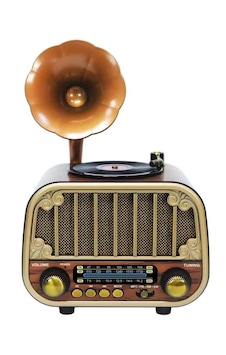 Dexxony Md-1318 Nostaljik Gramofon Görünümlü Şarjlı Bluetooth Radyo Ahşap Retro Hoparlör Fm/am/sw, Usb, Tf, Aux Dexxony Md-1318 Nostaljik Gramofon Görünümlü Şarjlı Bluetooth Radyo Ahşap Retro Hoparlör Fm/am/sw, Usb, Tf, Aux