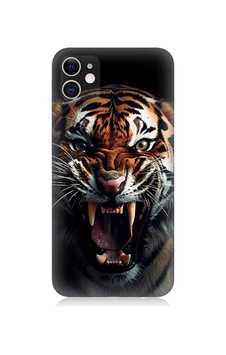 Apple Uyumlu iPhone 11 Silikon Kılıf Vahşi Kaplan Apple Uyumlu iPhone 11 Silikon Kılıf Vahşi Kaplan