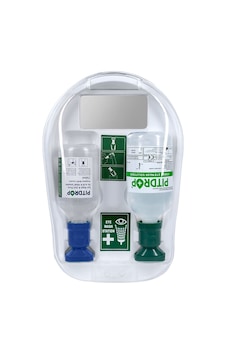 Pitdrop Mix Duvar İstasyonu 1 X 500ml + 1 X 250ml - Steril Göz Duşu Pitdrop Mix Duvar İstasyonu 1 X 500ml + 1 X 250ml - Steril Göz Duşu