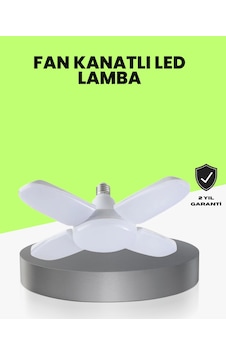 Katlanabilir 4 Kollu Led Ampül 60 Watt 6000 Lumen Beyaz Işık Katlanabilir 4 Kollu Led Ampül 60 Watt 6000 Lumen Beyaz Işık
