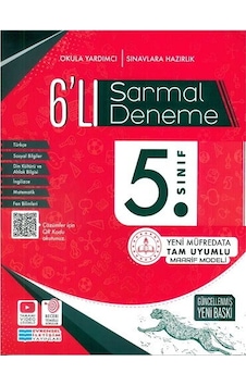 Evrensel İletişim 5. Sınıf Sarmal 6 Lı Deneme Güncel Müfredat Evrensel İletişim 5. Sınıf Sarmal 6 Lı Deneme Güncel Müfredat