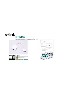 S-Link Ip-506 Ipod- iPhone -Apple Uyumlu iPad  Hdmı Konnektör
