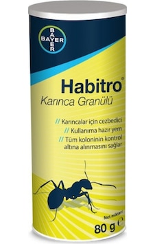 Bayer Habıtro Haşere Karınca Granülü Kullanıma Hazır Yem 80 G Bayer Habıtro Haşere Karınca Granülü Kullanıma Hazır Yem 80 G