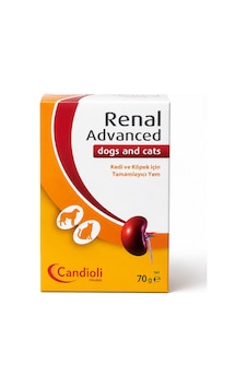 Candioli Renal Advanced Kedi Ve Köpekler İçin Sindirim Sistemi Destekleyici Toz 70 Gr Candioli Renal Advanced Kedi Ve Köpekler İçin Sindirim Sistemi Destekleyici Toz 70 Gr