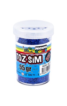 Nova Color Toz Sim 55Gr Mavi Nova Color Toz Sim 55Gr Mavi