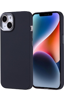 Apple Uyumlu iPhone 14 Kılıf M-safe Şarj Özellikli Karbon Fiber Görünümlü Zore Nekst Kapak Siyah Apple Uyumlu iPhone 14 Kılıf M-safe Şarj Özellikli Karbon Fiber Görünümlü Zore Nekst Kapak Siyah