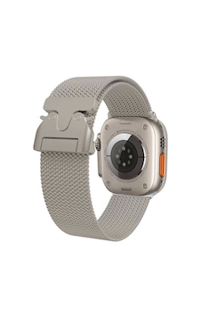 Apple Uyumlu Watch Ultra 2 49mm Redclick Krd-25 Metal Zarif Tasarım İnce Hasır Kordon Apple Uyumlu Watch Ultra 2 49mm Redclick Krd-25 Metal Zarif Tasarım İnce Hasır Kordon