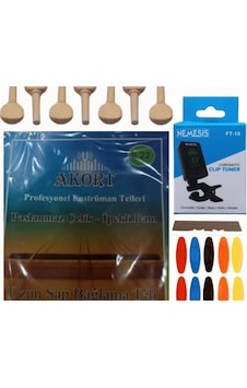 Akort 0,22 Çelik Uzun Sap Bağlama Teli 5'Li Ekonomik Set